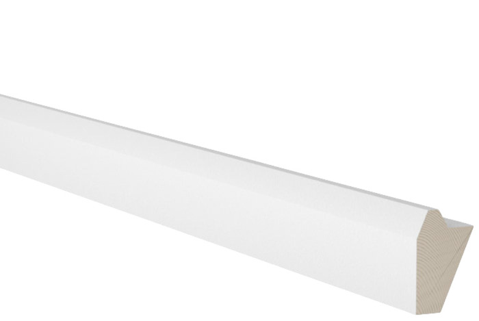 Skugglist Furu Vit 21 x 33 mm - 3,6 m 